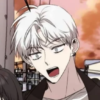 😶 emoji Я хз как его зовут, но он краш Telegram sticker 14 of 34
