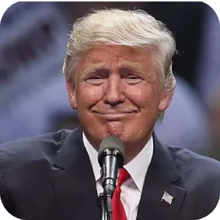 Sticker from Donald Trump
(Author  @VladimirPutinRussianFedera)