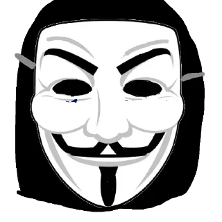🤷‍♂ emoji Логово Анонимусов Стикеры Telegram sticker 11 of 19