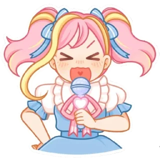 🎤 emoji Акари без надписей  made by @vittf Telegram sticker 5 of 48