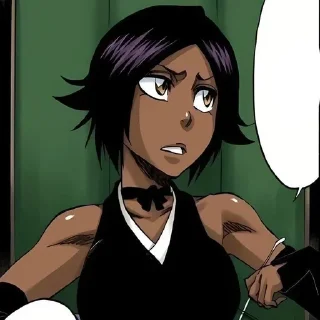 Sticker from yoruichi shinoin by @xarmaxx