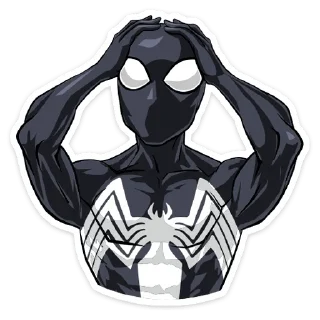 🤦 emoji Человек паук @nyasticks Telegram sticker 15 of 29