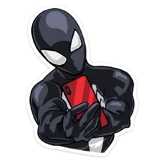 🙃 emoji Человек паук @nyasticks Telegram sticker 24 of 29