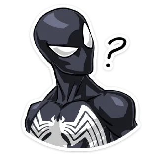 😈 emoji Человек паук @nyasticks Telegram sticker 5 of 29