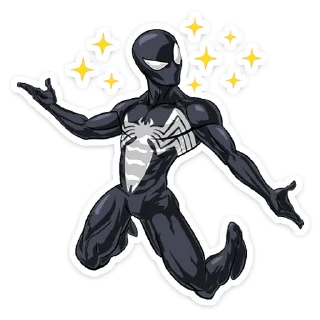 😈 emoji Человек паук @nyasticks Telegram sticker 16 of 29