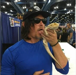 🦎 emoji twd_cast Telegram sticker 10 of 102
