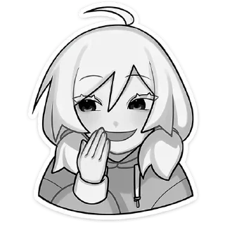 🤫 emoji ㅤㅤㅤᯓ  @lolitastick Telegram sticker 15 of 63
