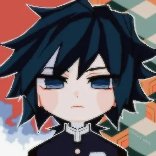 💙 emoji Гию Томиока ➩ @Earth928B Telegram sticker 21 of 30