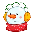 Sticker from Snowman