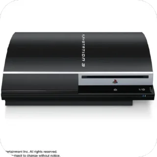 Sticker from PlayStation 3