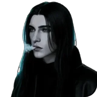 🌑 emoji @Vampirew8 Hunger🖤 Telegram sticker 10 of 104