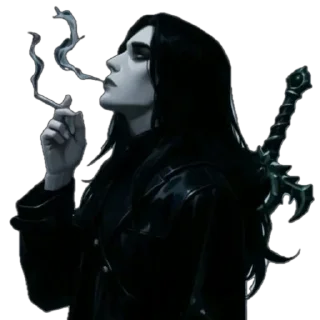 🚬 emoji @Vampirew8 Hunger🖤 Telegram sticker 22 of 104