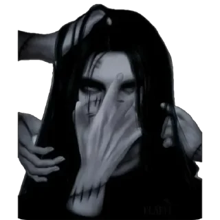 🤔 emoji @Vampirew8 Hunger🖤 Telegram sticker 23 of 104