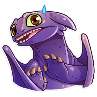 Sticker from Toothless