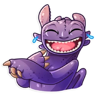 Sticker from Toothless