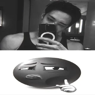 😎 emoji Бан Чан by @riiiminhoriginal Telegram sticker 16 of 48