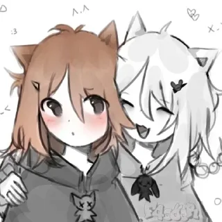 Sticker from lip