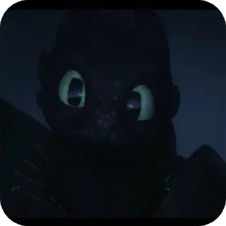 😊 emoji Toothless Telegram sticker 4 of 58
