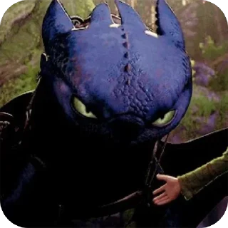 😡 emoji Toothless Telegram sticker 5 of 58