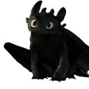 Sticker from Toothless