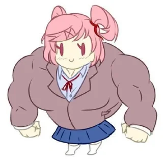 💪 emoji DdlkNatsuki Telegram sticker 23 of 33