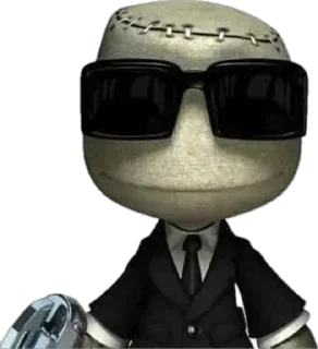 🌟 emoji SackBoy Telegram sticker 10 of 46