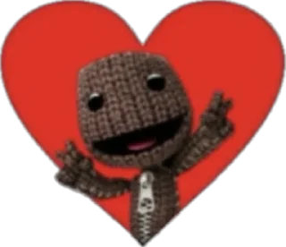 🌟 emoji SackBoy Telegram sticker 20 of 46