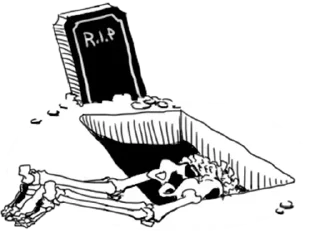 Sticker from Skeleton @stickersb2b