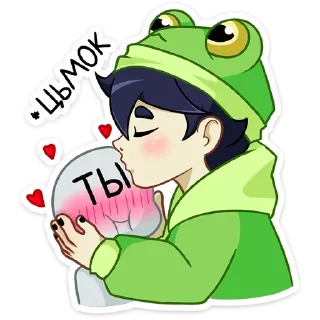 😘 emoji Больше стиков тут: @stikery4 Telegram sticker 17 of 48