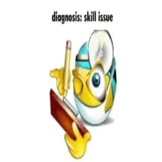 Sticker from stickers form chebubek