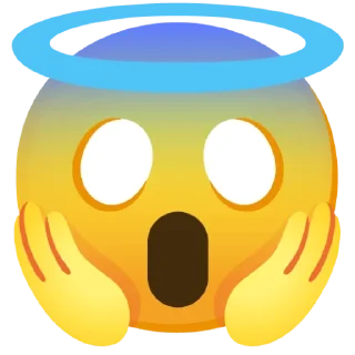 😇 emoji That sick Telegram sticker 16 of 28