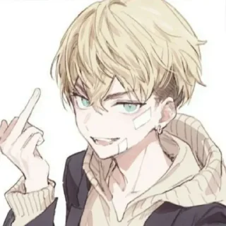 🖕 emoji Стики @ChiifuyMatsuno0_Bot Telegram sticker 10 of 19