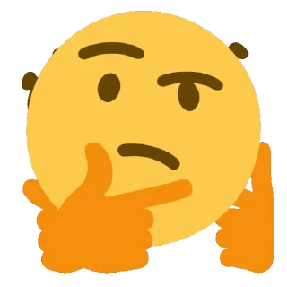 🤔 emoji желтые говнюки @LuckyAndRucky Telegram sticker 13 of 23