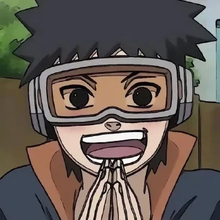 🥠 emoji Obito Uchiha Telegram sticker 17 of 48