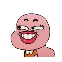 👄 emoji Gumball💙by @mlOobot Telegram sticker 17 of 92