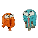 😱 emoji Gumball💙by @mlOobot Telegram sticker 4 of 92
