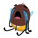 😭 emoji Bumblebee (@TgSticker) Telegram sticker 18 of 48