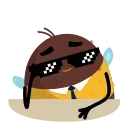 🤨 emoji Bumblebee (@TgSticker) Telegram sticker 7 of 48