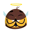 🙏 emoji Bumblebee (@TgSticker) Telegram sticker 1 of 48
