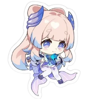 Sticker from Геншин фаги