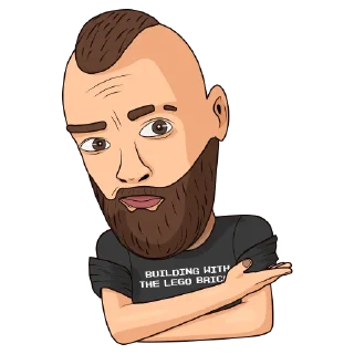 Sticker from Рисованный Гольдштейн