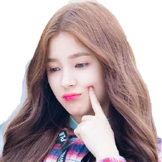 😕 emoji MomoLand Telegram sticker 15 of 29