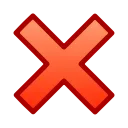 ❌ emoji BY @WELKPROJECT999 V2 Telegram sticker 9 of 174