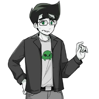 🔫 emoji Jake English - Homestuck Telegram sticker 20 of 57