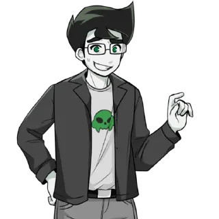 🔫 emoji Jake English - Homestuck Telegram sticker 18 of 57