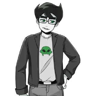 🔫 emoji Jake English - Homestuck Telegram sticker 10 of 57