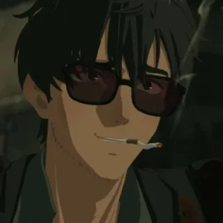 😅 emoji ♡!!Nicholas D. Wolfwood!!♡ @Schmeebop Telegram sticker 22 of 55