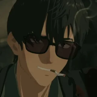 😏 emoji ♡!!Nicholas D. Wolfwood!!♡ @Schmeebop Telegram sticker 21 of 55