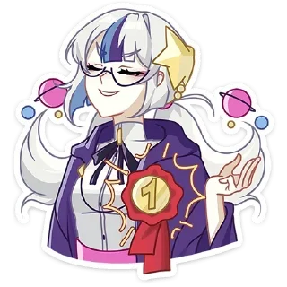 🥇 emoji Астерия | @vkstickers19 Telegram sticker 23 of 49