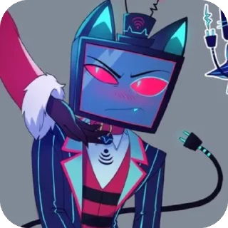 🫥 emoji кот вокс ➡️ @Ctikerubot Telegram sticker 8 of 45